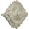 Ekena Millwork Antonio Ceiling Medallion, Hand-Painted Clear Yellow, 35 7/8"W x 22 1/2"H x 4 3/8"P CM35X22ANCYF - alternate 3